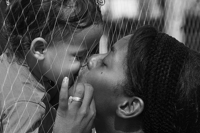 kiss of love